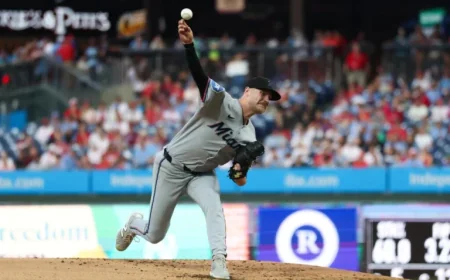 Marlins Appoint Janson Junk as Fifth Starter, Demote Braxton Garrett