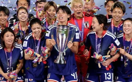 Japan Triumphs Over Australia to Claim Women’s Asian Cup Title