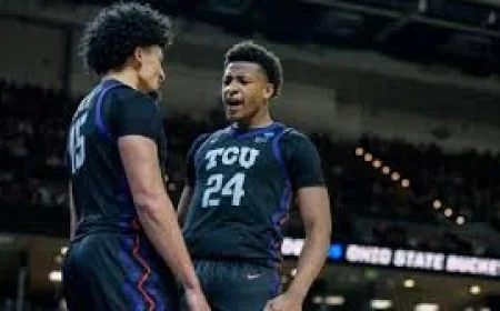 David Punch helps TCU survive Ohio State scare as March Madness 2026 opens with a last-second finish