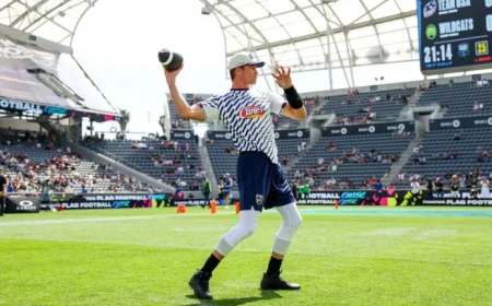 Sparse Attendance at Fanatics Flag Football Classic