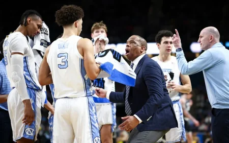 UNC’s Hubert Davis Faces Uncertain Future After NCAA Loss Criticism
