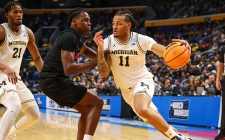 Watch Live: Top-Ranked Michigan vs. Saint Louis in NCAA Tournament