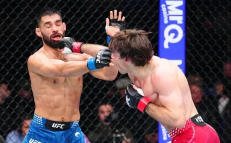 UFC London: Lerone Murphy vs. Movsar Evloev Headline Co-Main Events Live