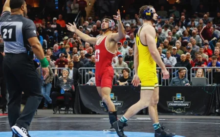 Aden Valencia Wrestling surges into NCAA Finals as Stanford sets program record in Cleveland