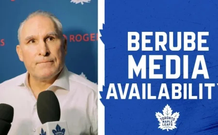 Maple Leafs Vs Senators: Craig Berube’s Pregame Moment and a Team’s Media Pulse