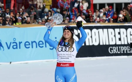 Downhill Coup: Pirovano’s Third Straight Win Seals Globe and Puts Aicher on Shiffrin’s Tail