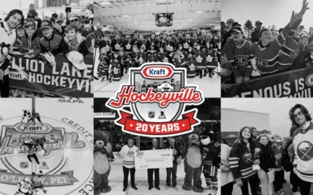 Kraft Hockeyville Reveals Taber and Tumbler Ridge as Top Two Finalists in 20th Anniversary Race