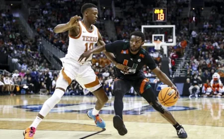 Texas Basketball Coach Sean Miller Faces a New March Moment as Longhorns Head to the First Four