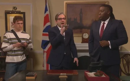 Tina Fey Hosts Launch of ‘Saturday Night Live UK’