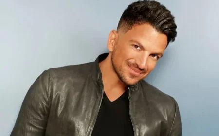Peter Andre Finds Greek Roots on London Stage as Family Faces Hospital Scare