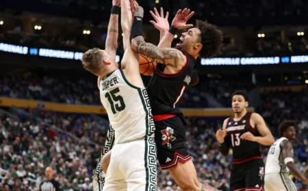 Michigan State Dominates Louisville in 77-69 NCAA Victory