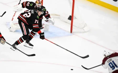 Avalanche Dominate Blackhawks to Secure Stanley Cup Playoff Berth