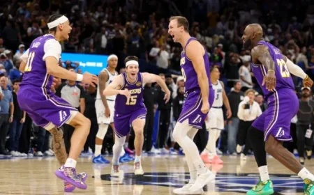 Kennard’s Game-Winner Lifts Lakers Over Magic, Extends Win Streak