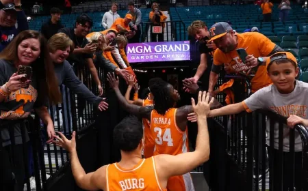 Tennessee vs. Virginia: NCAA Tournament Tipoff and Broadcast Details Announced