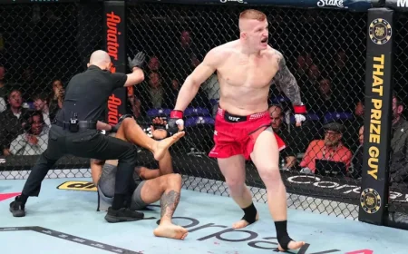 UFC Star Dominates Ex-NFL Player in 28 Seconds at London Event