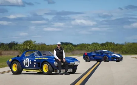 C8 Corvette Grand Sport Unveiled at Sebring with Roger Penske’s Assistance