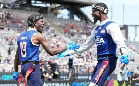 Team USA Faces Unforeseen Challenge in Flag Football vs. NFL Stars