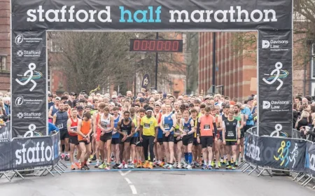 Drivers beware: All 13 road closures for Stafford Half Marathon 2026 — what motorists need to know