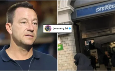 John Terry Slammed Over Comment on British Politician’s Post About Banning the Burqa in London