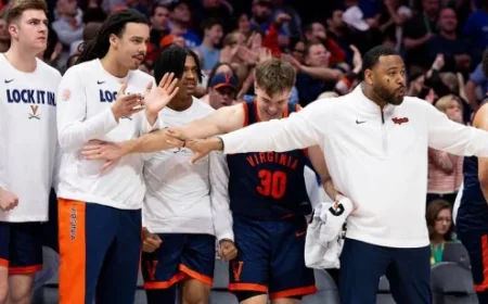 Tennessee Vs Virginia Prediction: Second-Round Clash Set for 6:10 p.m. ET in Philadelphia