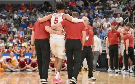 Iowa State Injury: Joshua Jefferson Unlikely to Play vs. Kentucky After Sprained Left Ankle