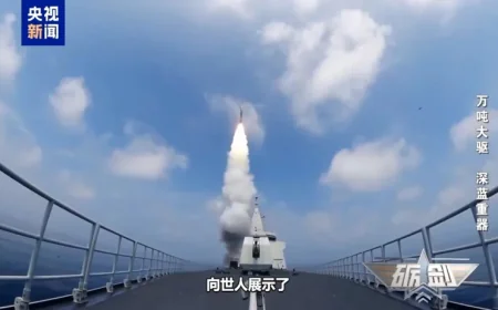 Type 055 Destroyer footage reveals gap between 2021 live-fire and 2026 release