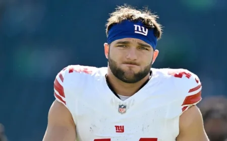 Giants’ Skattebo Apologizes for Insensitive CTE and Asthma Joke