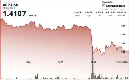 Ripple-Linked Token Drops 3% Amid Bitcoin’s Weak Recovery Limitations