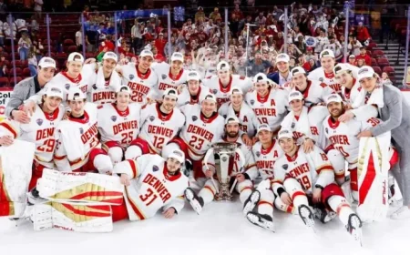 Denver Clinches 2026 NCHC Frozen Faceoff Championship