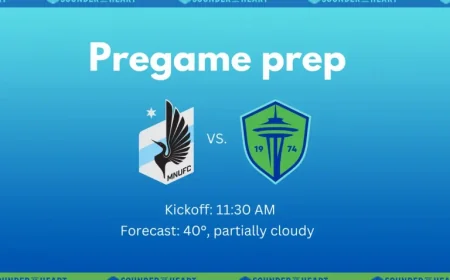 Seattle Sounders Vs Minnesota as the Road Show reaches a key test