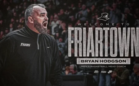 Bryan Hodgson Appointed as Providence Men’s Basketball Coach