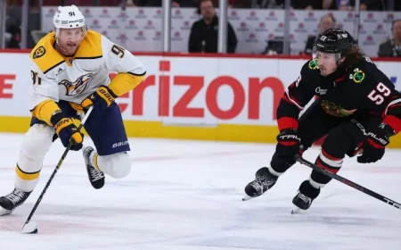 Predators Vs Blackhawks: Nashville’s win streak meets a playoff push as Chicago tries to disrupt it