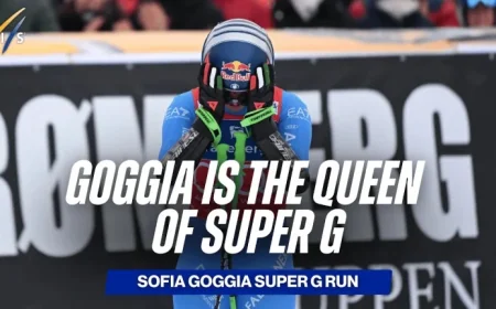 Downhill Double: Sofia Goggia Wins Kvitfjell Super-G and Claims Crystal Globe