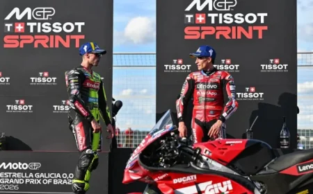 Moto Gp: I thought it was impossible to catch him, but then… — Marquez, Di Giannantonio and a Cafu surprise in Goiania