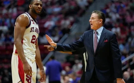 Rick Pitino and Bill Self finally meet again when St. John’s faces Kansas in NCAA Tournament