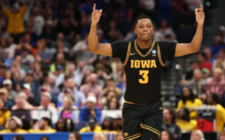 Ben Mccollum and Iowa, after the first-round breakthrough