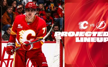 Lightning Vs Flames as lineup focus and shot-volume storylines converge tonight