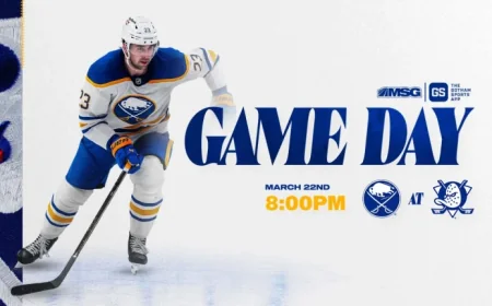 Sabres Vs Ducks, and the quiet weight of a road streak chasing history in Anaheim