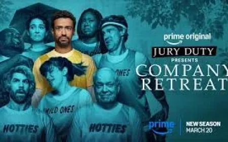 Jury Duty Company Retreat and the moment the camera never blinks