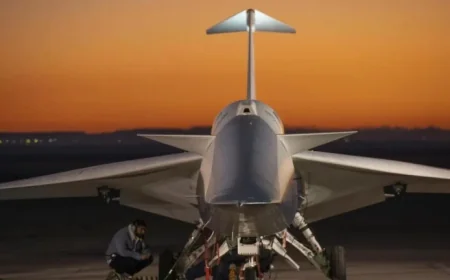 NASA’s Experimental Supersonic Jet Lands Early Due to System Alert
