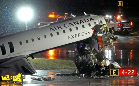 Air Canada crash at LaGuardia: Two crew killed, dozens hurt and airport shut — what we know
