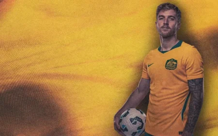 Australia National Football Team kit unveiled in tribute to 2006 as new look revealed