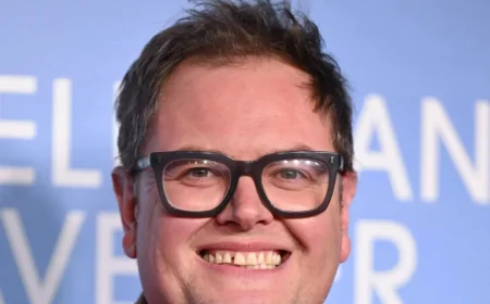 Alan Carr’s turret era: a comedian, a Scottish castle and a village that wants him to stay