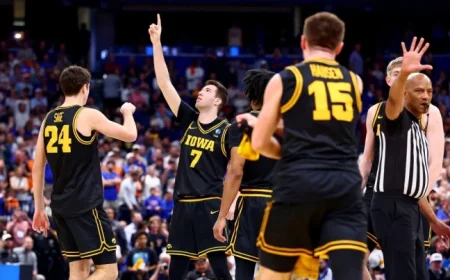 Iowa Upsets No. 1 Florida, Concluding Thrilling March Madness Weekend