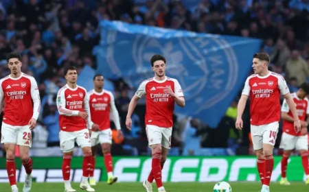 Manchester City Demolish Arsenal in League Cup Final, Keeping Title Hopes Alive
