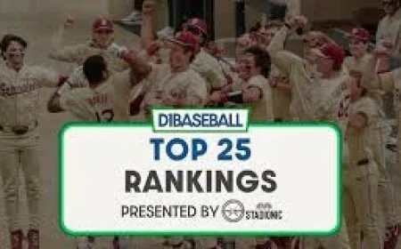 College Baseball Rankings and the Friday Night That Pushed Arkansas Back Into the Top 5