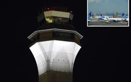 Newark Airport Operations Temporarily Suspended as Tower Evacuation Triggers Ground Stop