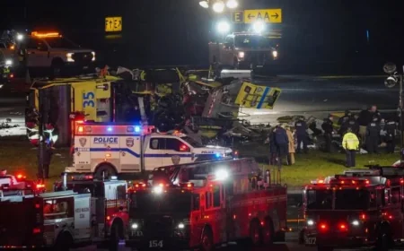 Air Canada Plane Hits Fire Truck at LaGuardia: 2 Dead, Injuries Reported