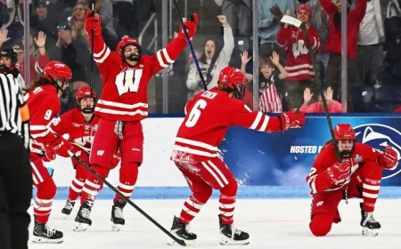 Wisconsin Defeats Ohio State to Claim Frozen Four Title Again