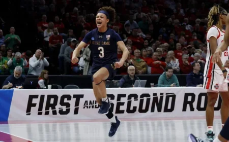 Notre Dame, Virginia Upset Rivals to Secure Sweet 16 NCAA Spots